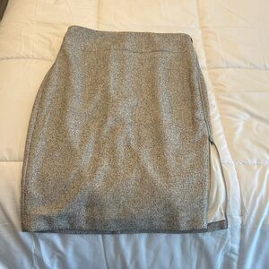 Express Gray Pencil Skirt